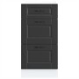Mueble bajo de cocina Porto madera contrachapada negro von , Küchenschränke - Ref: Foro24-854221, Preis: 83,39 €, Rabatt: %