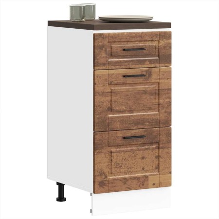 Mueble bajo de cocina porto madera vieja madera reconstituida von , Küchenschränke - Ref: Foro24-854228, Preis: 88,17 €, Raba...