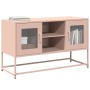 Mueble para TV de acero rosa 100,5x39x60,5 cm von , TV-Möbel - Ref: Foro24-853381, Preis: 92,90 €, Rabatt: %