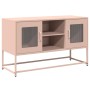 Mueble para TV de acero rosa 100,5x39x60,5 cm von , TV-Möbel - Ref: Foro24-853381, Preis: 92,90 €, Rabatt: %