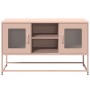 Mueble para TV de acero rosa 100,5x39x60,5 cm von , TV-Möbel - Ref: Foro24-853381, Preis: 92,90 €, Rabatt: %