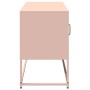 Mueble para TV de acero rosa 100,5x39x60,5 cm von , TV-Möbel - Ref: Foro24-853381, Preis: 92,90 €, Rabatt: %