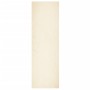 Alfombra de pelo corto suave lavable HUARTE crema 80x250 cm de , Alfombras - Ref: Foro24-375035, Precio: 49,31 €, Descuento: %