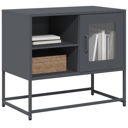 Mueble para TV de acero gris antracita 68x39x60,5 cm von , TV-Möbel - Ref: Foro24-853388, Preis: 68,64 €, Rabatt: %