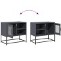 Mueble para TV de acero gris antracita 68x39x60,5 cm von , TV-Möbel - Ref: Foro24-853388, Preis: 68,64 €, Rabatt: %