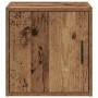 Armario de pared para garaje madera ingeniería madera antigua by , Armarios industriales - Ref: Foro24-860639, Price: 36,47 €...