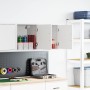 Armarios de pared 2 uds para garaje madera de ingeniería blanco by , Armarios industriales - Ref: Foro24-860626, Price: 51,36...