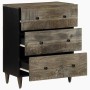 Aparadores 2 uds de madera maciza de mango gris claro von , Schließfächer und Lagerschränke - Ref: Foro24-3310016, Preis: 223...
