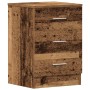 Mesita de noche madera contrachapada madera vieja 38x35x55 cm de , Mesitas de noche - Ref: Foro24-861124, Precio: 58,61 €, De...