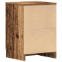 Mesita de noche madera contrachapada madera vieja 38x35x55 cm de , Mesitas de noche - Ref: Foro24-861124, Precio: 58,61 €, De...