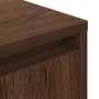 Mesilla de noche con luces LED roble marrón 38x34x50 cm von , Nachttische - Ref: Foro24-861295, Preis: 59,22 €, Rabatt: %