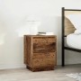 Mesilla de noche con luces LED madera vieja 38x34x50 cm de , Mesitas de noche - Ref: Foro24-861297, Precio: 54,41 €, Descuent...