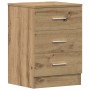 Mesita de noche madera de ingeniería roble artisian 38x35x55 cm by , Nightstands - Ref: Foro24-861126, Price: 65,85 €, Discou...
