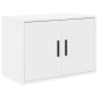 Armarios 2 uds para garaje madera de ingeniería blanco von , Armarios industriales - Ref: Foro24-3328278, Preis: 109,95 €, Ra...