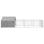 Caseta perros exterior con corral 7x2x1,5 m acero galvanizado von , Hundehütten - Ref: Foro24-3329237, Preis: 249,54 €, Rabat...