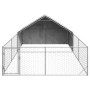 Caseta perros exterior con corral 6x3x1,9 m acero galvanizado von , Hundehütten - Ref: Foro24-3329242, Preis: 265,78 €, Rabat...