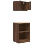 Armarios 2 uds para garaje madera ingeniería marrón roble by , Armarios industriales - Ref: Foro24-3328284, Price: 102,92 €, ...