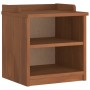 Banco de recibidor SANDNES madera maciza de pino 45x40x50 cm by , Benches for halls and storage - Ref: Foro24-4010442, Price:...