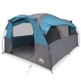 Tienda de campaña familiar túnel 6 personas impermeable azul by , tents - Ref: Foro24-4009573, Price: 156,92 €, Discount: %