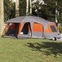 Tienda familiar con porche 9 personas impermeable gris naranja de , Tiendas de campaña - Ref: Foro24-4009586, Precio: 294,66 ...