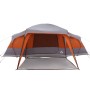 Tienda familiar con porche 9 personas impermeable gris naranja de , Tiendas de campaña - Ref: Foro24-4009586, Precio: 294,66 ...