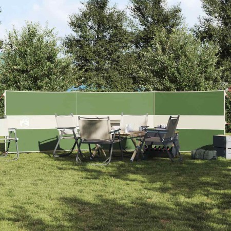Cortaviento de camping impermeable verde 490x123 cm de , Paravientos - Ref: Foro24-4009654, Precio: 31,97 €, Descuento: %