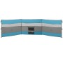 Cortaviento de camping impermeable azul 508x130 cm de , Paravientos - Ref: Foro24-4009661, Precio: 34,19 €, Descuento: %