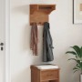 Perchero de pared SANDNES madera maciza pino 43x30x42cm von , Hut- und Garderobenständer - Ref: Foro24-4010454, Preis: 40,29 ...