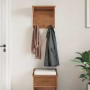 Perchero de pared SANDNES madera maciza pino 43x30x42cm von , Hut- und Garderobenständer - Ref: Foro24-4010454, Preis: 40,29 ...