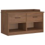 Banco de recibidor SANDNES madera maciza de pino 87x40x50 cm von , Bänke für Hallen und Lager - Ref: Foro24-4010461, Preis: 1...