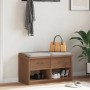 Banco de recibidor SANDNES madera maciza de pino 87x40x50 cm von , Bänke für Hallen und Lager - Ref: Foro24-4010461, Preis: 1...