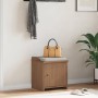 Banco de recibidor SANDNES madera maciza de pino 45x40x50 cm von , Bänke für Hallen und Lager - Ref: Foro24-4010449, Preis: 7...