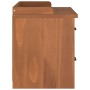 Banco de recibidor SANDNES madera maciza de pino 87x40x50 cm de , Bancos para recibidores y almacenamiento - Ref: Foro24-4010...