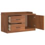 Banco de recibidor SANDNES madera maciza de pino 87x40x50 cm de , Bancos para recibidores y almacenamiento - Ref: Foro24-4010...