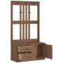 Perchero de entrada SANDENS madera maciza de pino 87x40x159,5cm von , Bänke für Hallen und Lager - Ref: Foro24-4010494, Preis...
