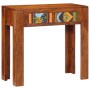 Mesa consola madera maciza de acacia 80x35x75 cm by , console tables - Ref: Foro24-4016496, Price: 151,90 €, Discount: %