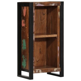 Mesita de noche de madera maciza reciclada 40x30x80 cm by , CD and DVD storage - Ref: Foro24-4013600, Price: 131,91 €, Discou...