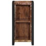 Mesita de noche de madera maciza reciclada 40x30x80 cm de , Almacenamiento para CD y DVD - Ref: Foro24-4013600, Precio: 131,8...