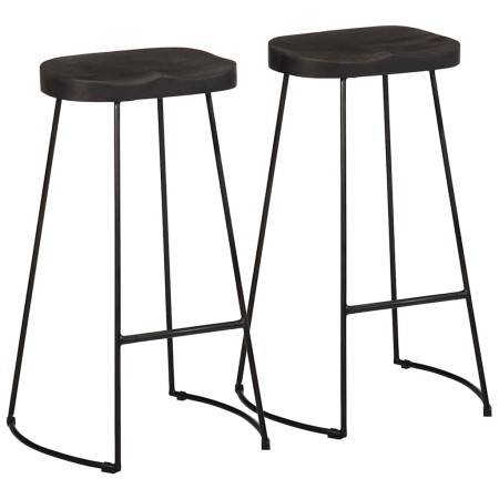 Taburetes de barra 45x40x78 cm madera maciza de mango von , Küchenhocker - Ref: Foro24-4013527, Preis: 122,85 €, Rabatt: %
