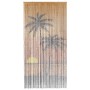 Cortina para puerta insectos estampado palmeras 100x220cm bambú von , Moskitonetze für Fenster - Ref: Foro24-4017446, Preis: ...