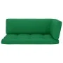 2-Sitzer-Palettensofa mit Kissen aus schwarz imprägniertem Kiefernholz von vidaXL, Gartensets - Ref: Foro24-3066654, Preis: 2...