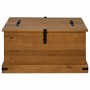 Baúl de almacenamiento HALDEN 91x91x47 cm madera maciza by , Storage trunks - Ref: Foro24-4018405, Price: 239,76 €, Discount: %