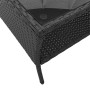 Sofá jardín de 2 plazas con cojín y mesa ratán sintético negro by , Outdoor sofas - Ref: Foro24-4103845, Price: 225,57 €, Dis...