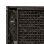 Banco de almacenaje con cojín ratán sintético negro 100 cm by , garden benches - Ref: Foro24-4104060, Price: 149,87 €, Discou...