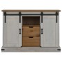 Aparador HALDEN 2 puertas correderas blanco 112x40x80 cm by , Sideboards - Ref: Foro24-4018430, Price: 305,33 €, Discount: %