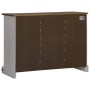 Aparador HALDEN 2 puertas correderas blanco 112x40x80 cm by , Sideboards - Ref: Foro24-4018430, Price: 305,33 €, Discount: %