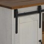 Aparador HALDEN 2 puertas correderas blanco 112x40x80 cm by , Sideboards - Ref: Foro24-4018430, Price: 305,33 €, Discount: %