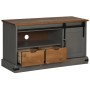 Mueble de TV HALDEN con puerta corredera gris 110x40x60 cm von , TV-Möbel - Ref: Foro24-4018411, Preis: 209,52 €, Rabatt: %