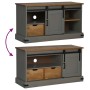 Mueble de TV HALDEN con puerta corredera gris 110x40x60 cm von , TV-Möbel - Ref: Foro24-4018411, Preis: 209,52 €, Rabatt: %
