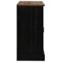 Aparador HALDEN 2 puertas correderas negro 112x40x80 cm de , Aparadores - Ref: Foro24-4018432, Precio: 279,27 €, Descuento: %